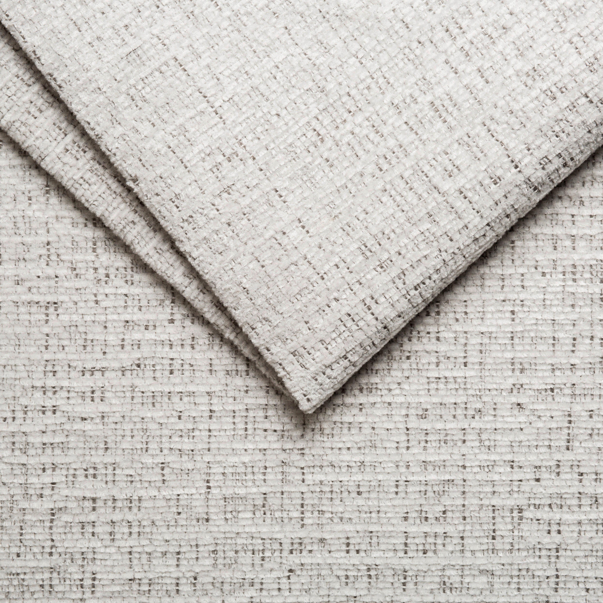 Thumbnail - Venda Ecksofa, Grau, Textil, Eiche, Hartholz, 3-4-Sitzer, L-Form, Ottomane links, 261x206 cm, Typenauswahl, Fußauswahl, ...