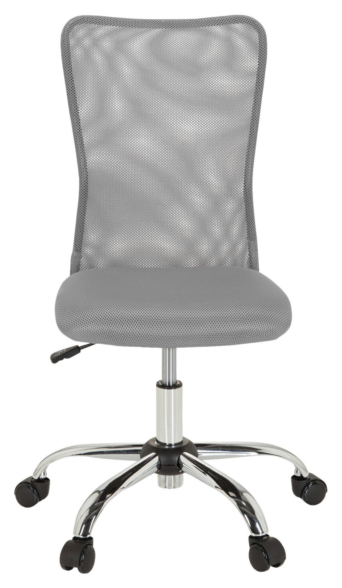 OTOČNÁ ŽIDLE PRO MLÁDEŽ, šedá - šedá, Basics, plast (54/88-98/54cm) - MID.YOU