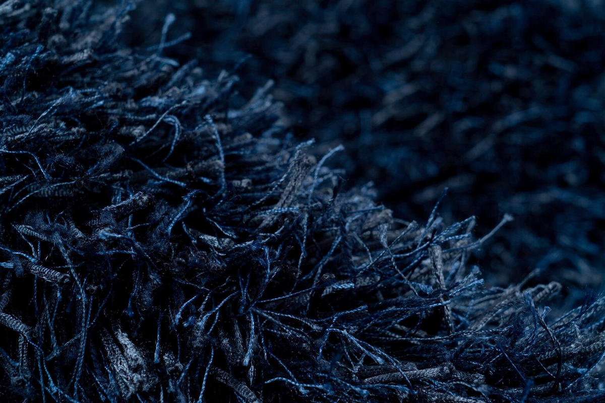 HOCHFLORTEPPICH 60/90 cm Blau rechteckig  - Blau, Basics, Textil (60/90cm) - Kayoom