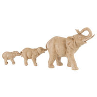 DEKOELEFANT - Beige, Trend, Kunststoff (54/23/12cm)