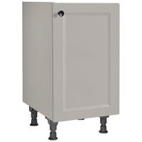 SPÜLENUNTERSCHRANK 45/87/56 cm  in Grau  - Schwarz/Grau, MODERN, Holzwerkstoff/Metall (45/87/56cm) - Nobilia