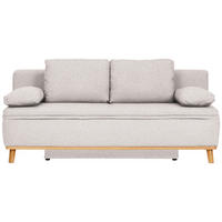 SCHLAFSOFA Webstoff Naturfarben  - Naturfarben, Konventionell, Holz/Textil (203/95/96cm) - Venda