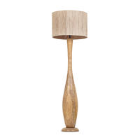 Lampadar 35/135 cm    - maro, Design, lemn/textil (35/135cm)
