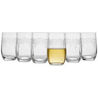 TRINKGLAS-SET  6-teilig  - Klar, Trend, Glas (0,38l) - Novel