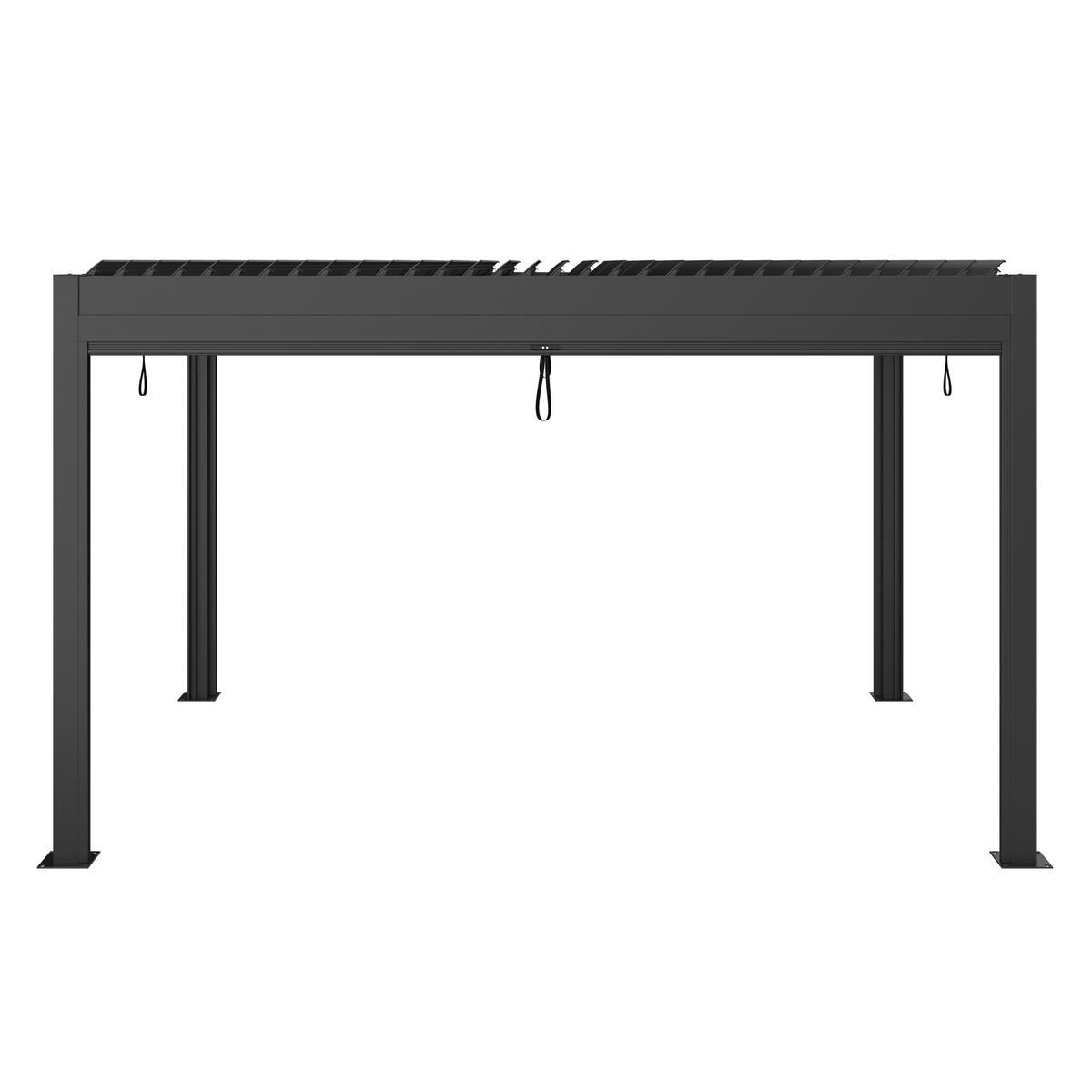 PAVILLON 299/231/299 cm   - Anthrazit, Design, Metall (299/231/299cm) - Amatio