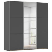 ORMAR - VISEĆA KLIZNA VRATA siva  196/210/59 cm  - siva, Trendi, metal/pločasti materijal (196/210/59cm) - Rauch Möbel