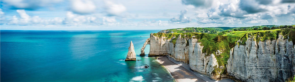 ACRYLGLASBILD Strand & Meer  - Multicolor, Natur, Kunststoff (180/50/1,70cm) - Euroart