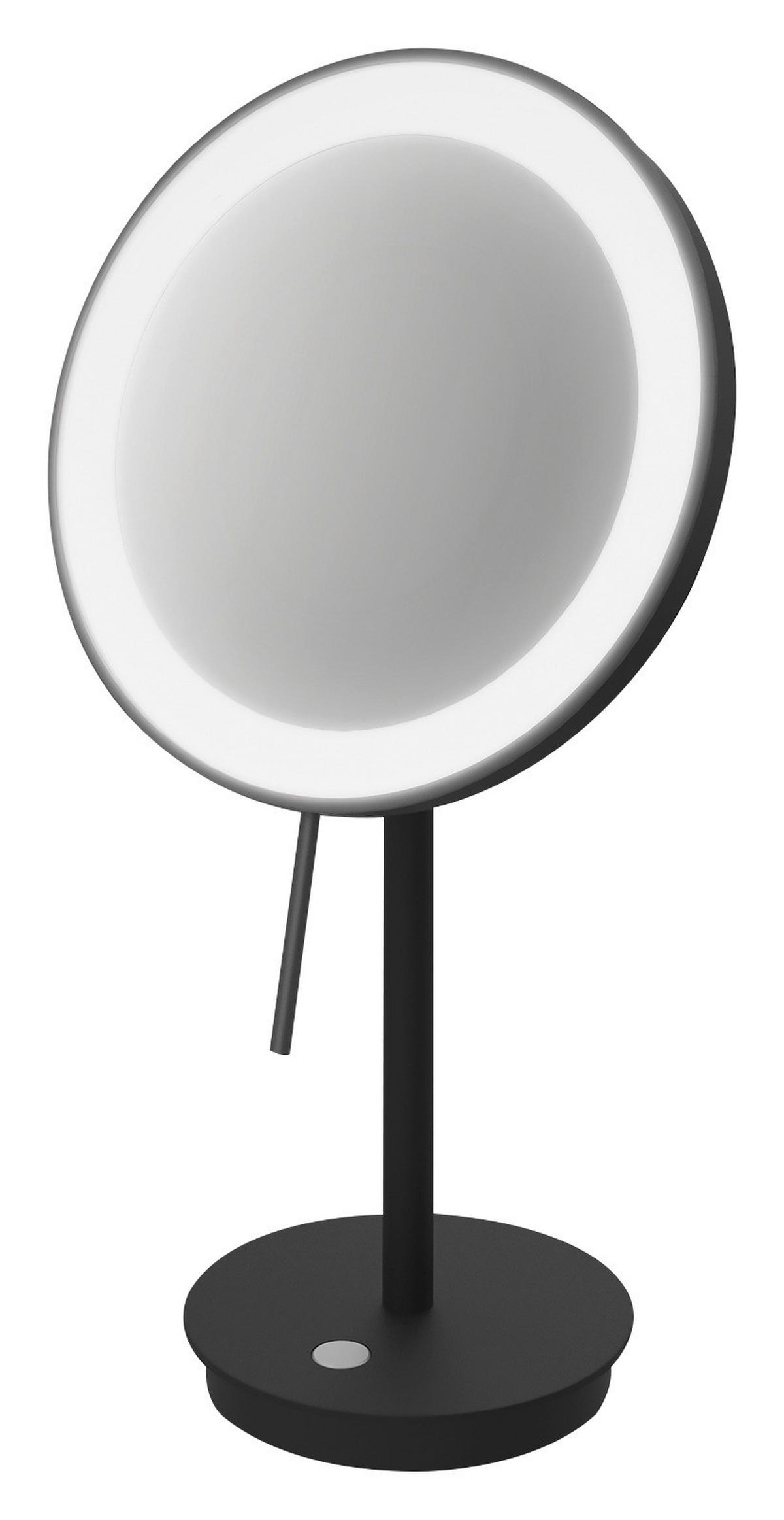 SCHMINKSPIEGEL  - Schwarz, Basics, Metall (20/37cm) - Zack