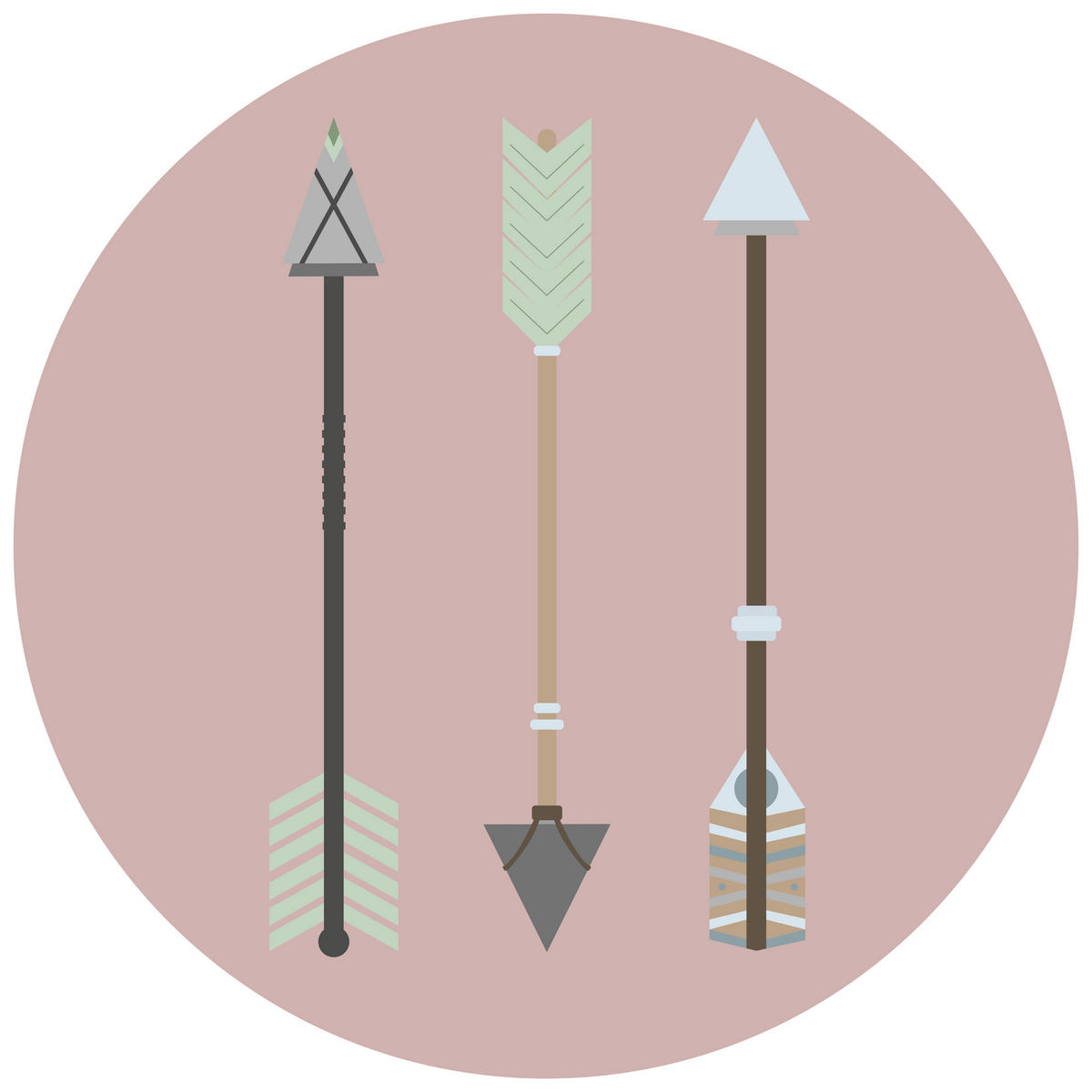 BABYWANDDEKO - Multicolor, Basics, Metall (40/3cm)