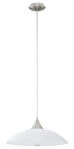 LUSTRĂ 42/110 cm  - alb, Konventionell, sticlă/metal (42/110cm)
