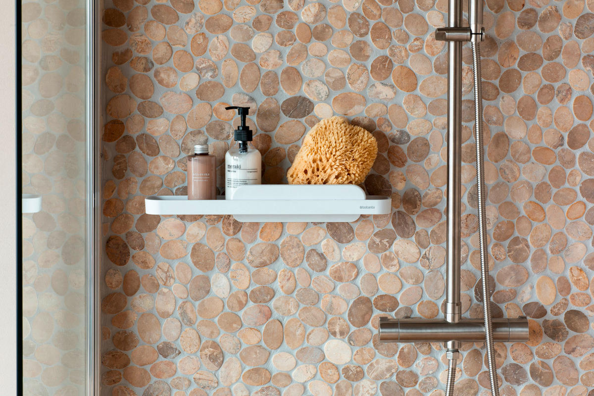 DUSCHABLAGE - Weiß, Basics, Kunststoff (42.1/7.3/9cm) - Brabantia