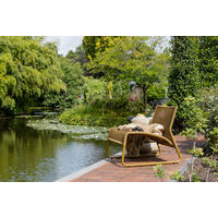 GARTENSESSEL Metall, Kunststoff Honig  - Honig, MODERN, Kunststoff/Metall (78/67/69cm) - Livetastic