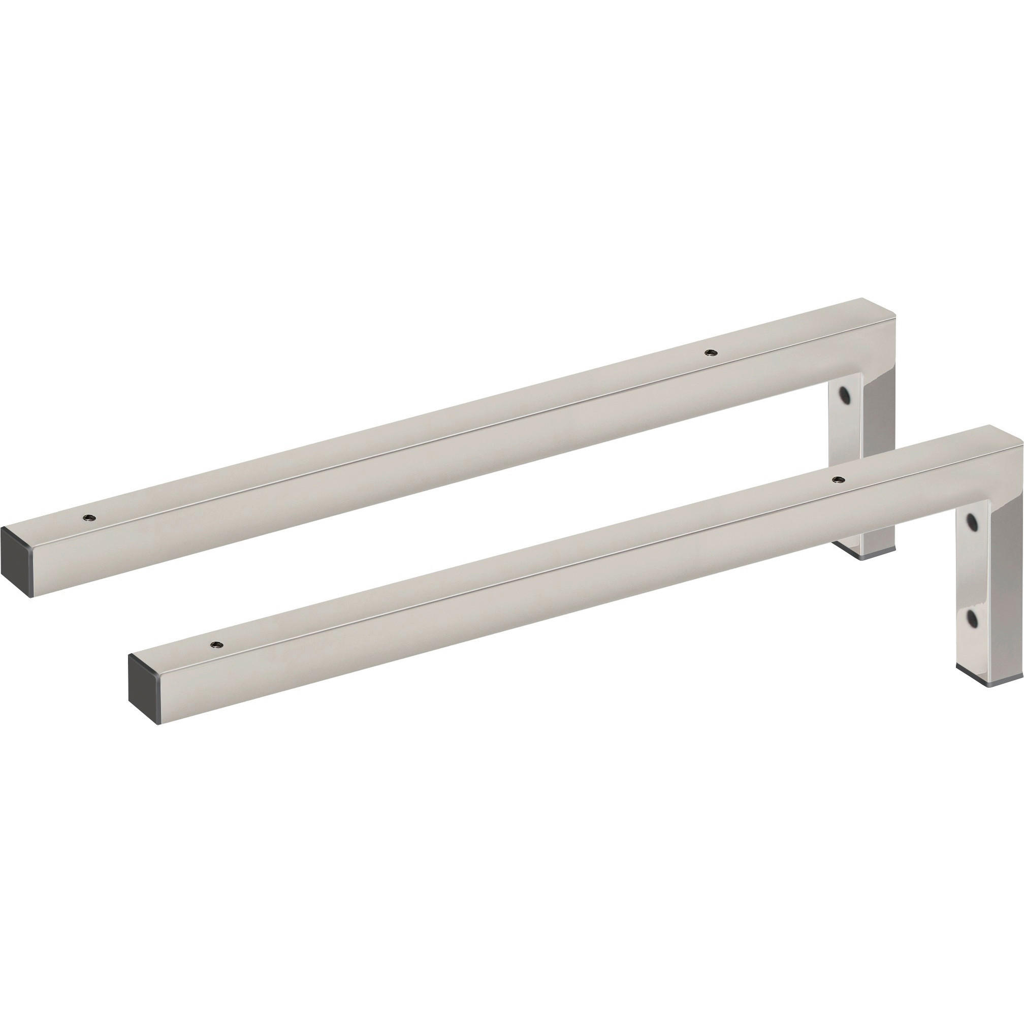 WINKELVERBINDER  - Chromfarben, Trend, Metall (3/16/46cm) - Voleo