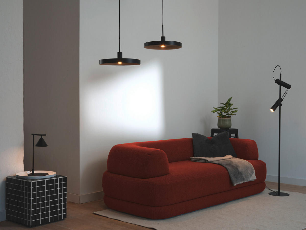 HÄNGELEUCHTE 40/127 cm  - Beige/Schwarz, Basics, Metall (40/127cm) - Ledvance
