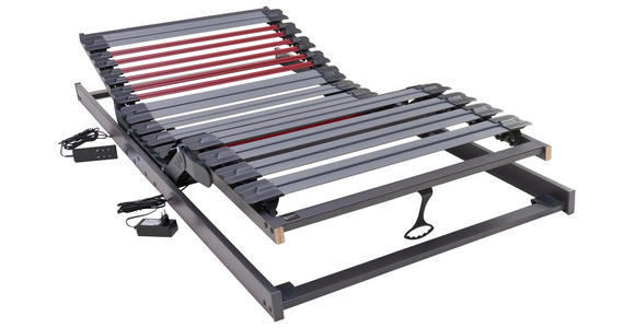 LATTENROST 80/200 cm  - Schieferfarben/Anthrazit, Basics, Holz/Kunststoff (80/200cm) - Dieter Knoll