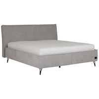 POLSTERBETT 160/200 cm,  in Ecru, Matratze, gepolstertes Kopfteil, Lattenrost, Bettkasten, H4 + H4 = sehr fest  - Ecru/Buchefarben, MODERN, Holz/Textil (160/200cm) - Joop!