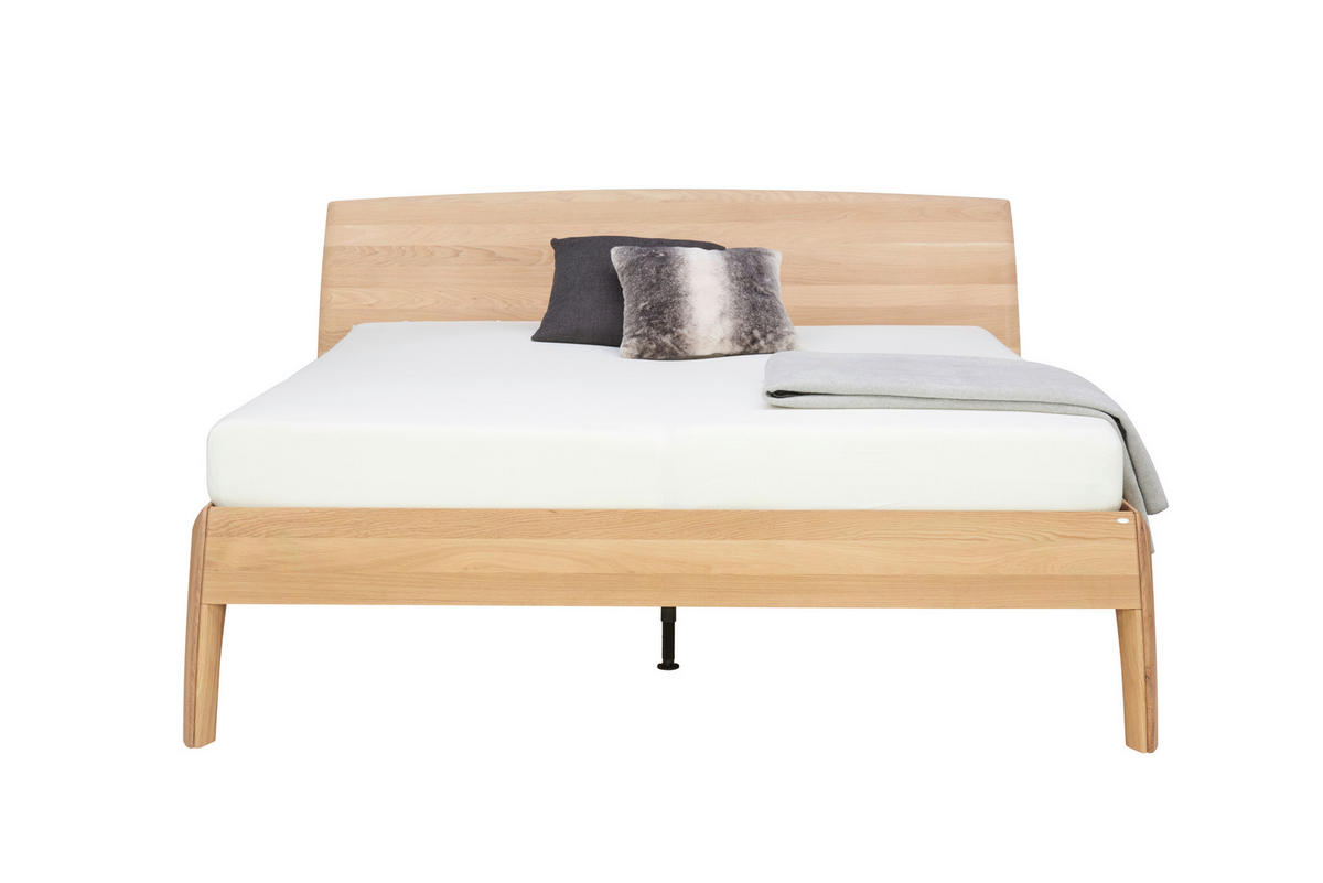 BETT 160/200 cm,  in Eichefarben,  - Eichefarben, Natur, Holz (160/200cm) - Voglauer