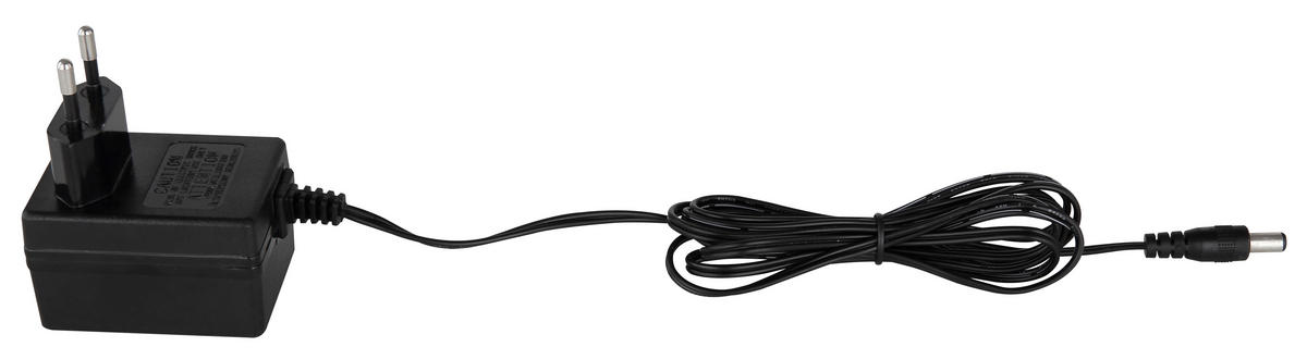 AKKU-TISCHLEUCHTE - Klar/Schwarz, Basics, Kunststoff (12,7/20,5cm) - Globo