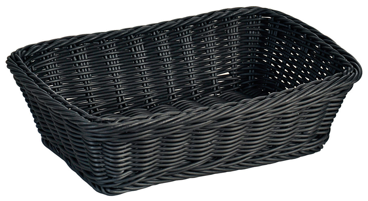 KOŠARICA ZA KRUH     30/20/8,5 cm         - antracit, Basics, umetna masa (30/20/8,5cm) - Kesper
