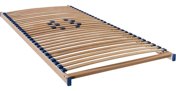 LATTENROST Mittelzone verstellbar, Birke  - Birkefarben, Basics, Holz/Kunststoff (80/200cm) - Sleeptex