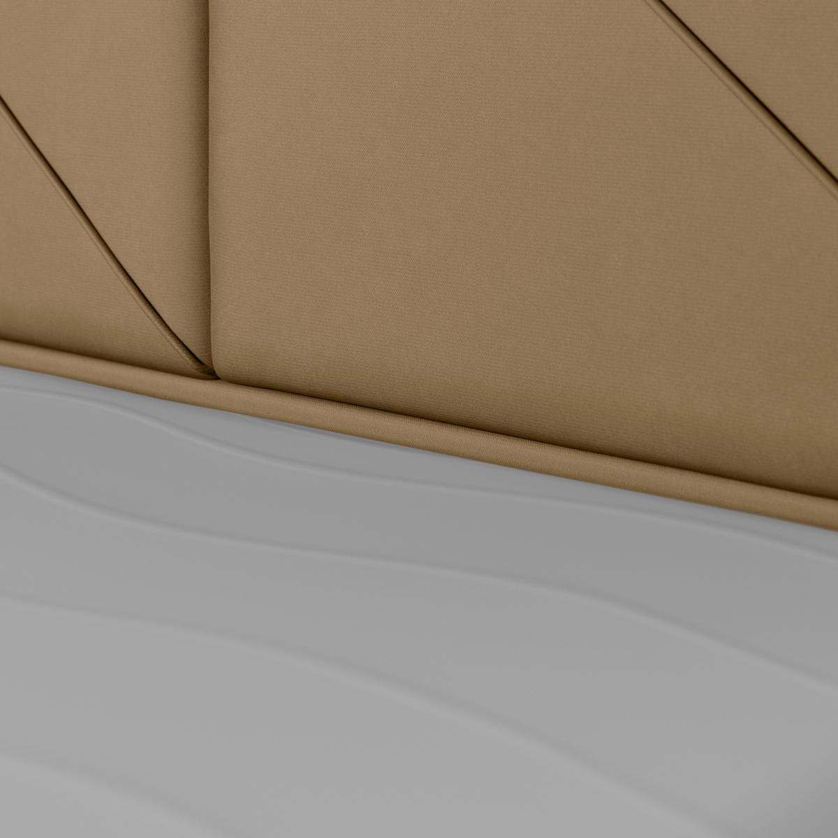 BOXSPRINGBETT 180/200 cm  in Beige  - Beige, Modern, Holz/Kunststoff (180/200cm) - MID.YOU