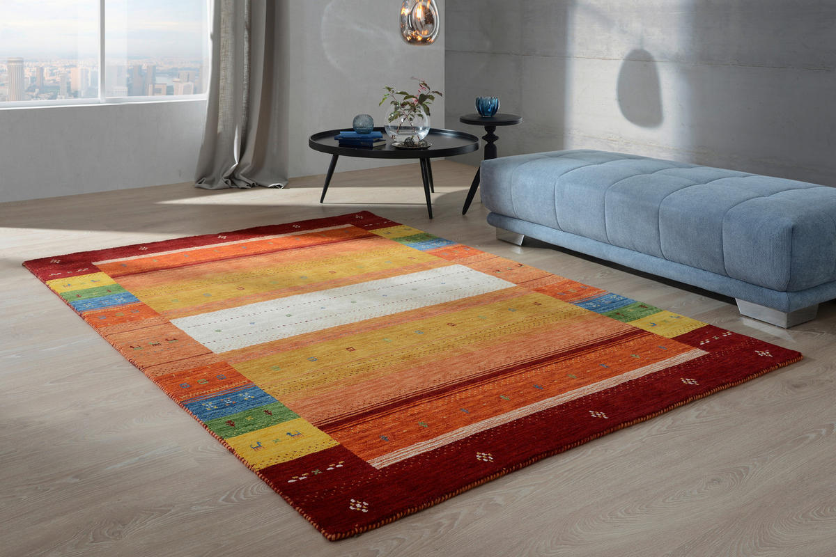 ORIENTTEPPICH 70/140 cm Sehnsucht nach Eden Multicolor, Rot  - Rot/Multicolor, LIFESTYLE, Textil (70/140cm) - Cazaris