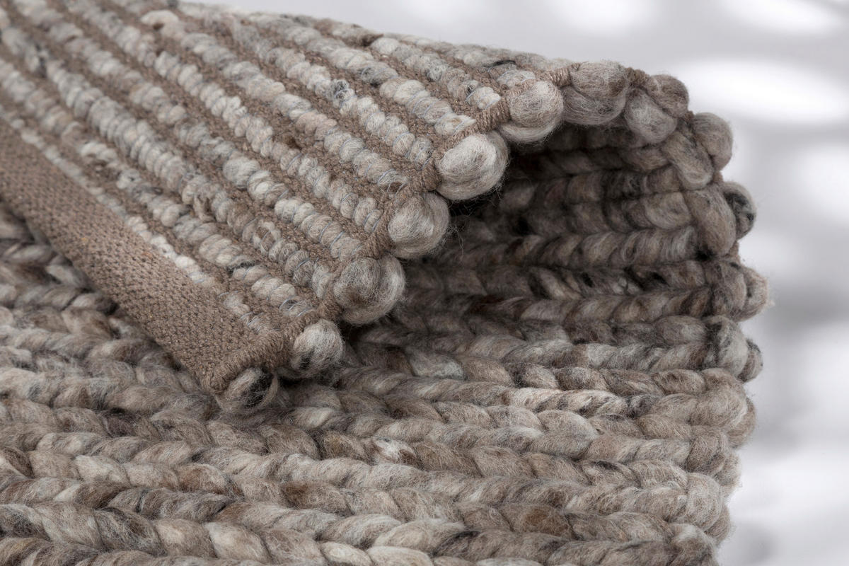 HANDWEBTEPPICH 200/290 cm Enisa Braun  - Braun, KONVENTIONELL, Textil (200/290cm) - Schöner Wohnen