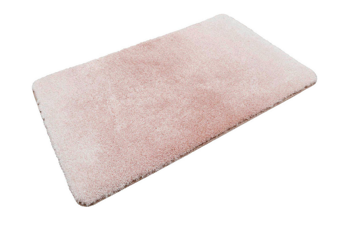 BADTEPPICH Rosa 80/150 cm  - Rosa, Basics, Kunststoff/Textil (80/150cm) - WECON HOME