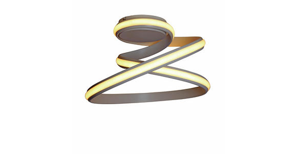 LED-DECKENLEUCHTE - Opal, KONVENTIONELL, Kunststoff/Metall (44/23cm) - Ambiente