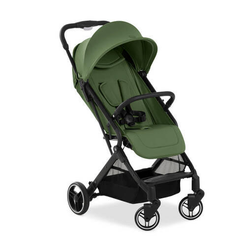 BUGGY TRAVEL N CARE PLUS  - Schwarz/Grün, Basics, Textil/Metall (81/51,5/105cm) - Hauck