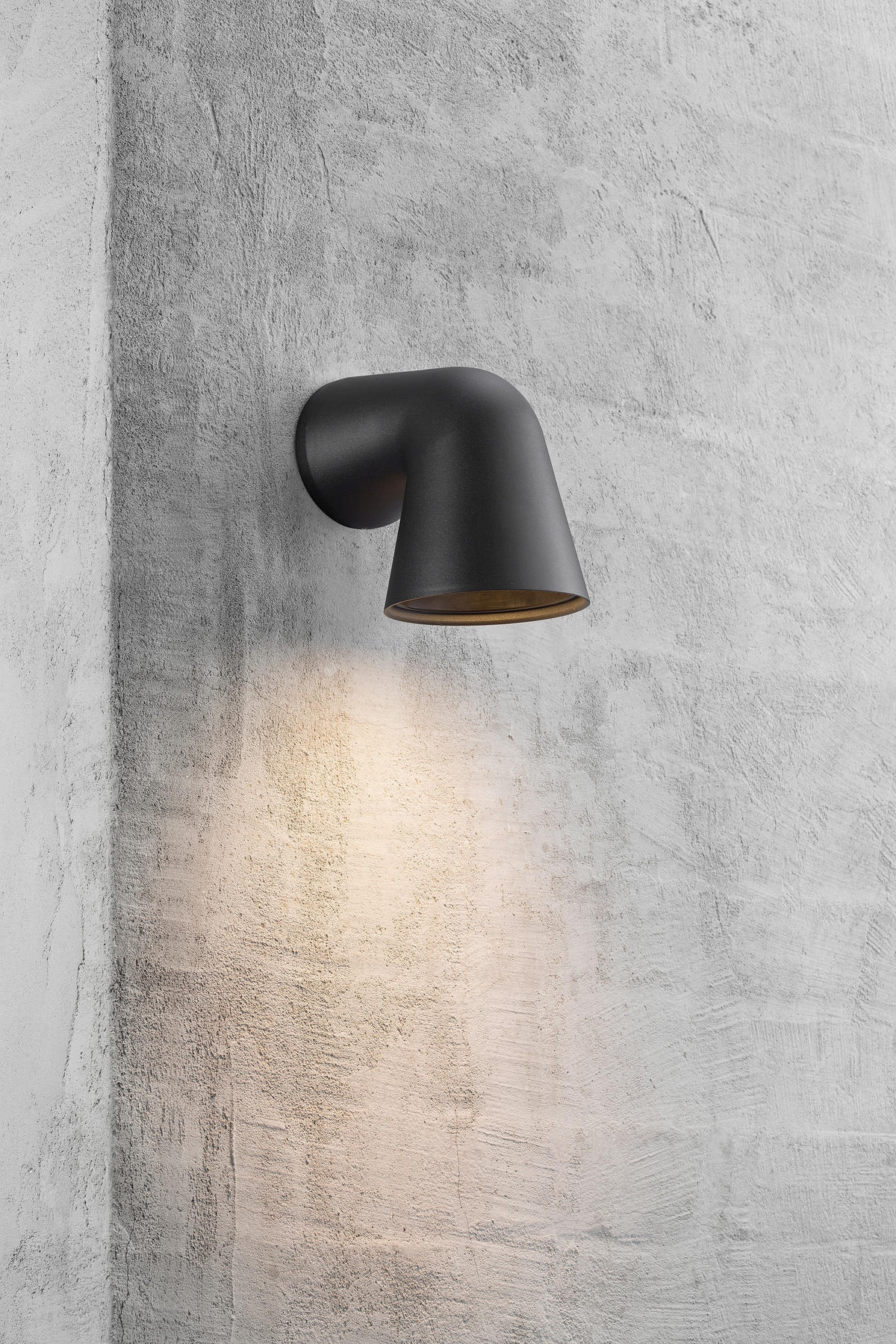 AUßENWANDLEUCHTE 11,8/15,6/17 cm   - Schwarz, KONVENTIONELL, Metall (11,8/15,6/17cm) - Nordlux