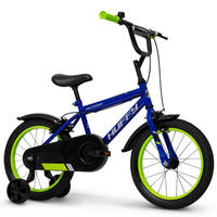 KINDERFAHRRAD 16 Zoll  - Blau, Basics, Metall (56/83,5/108,5cm)
