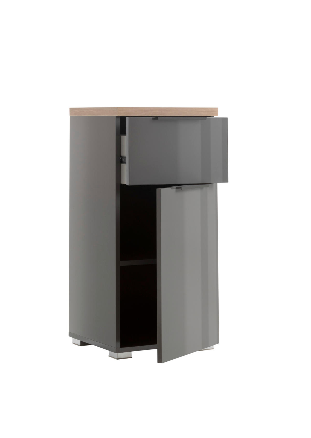 SPODNJA OMARICA 39.6/82.4/35 cm  - Moderno, leseni material (39.6/82.4/35cm)