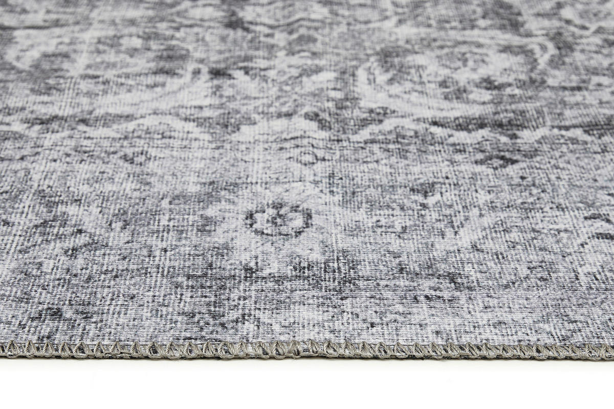 VINTAGE-TEPPICH 120/170 cm Lago Grau  - Grau, LIFESTYLE, Textil (120/170cm) - Novel