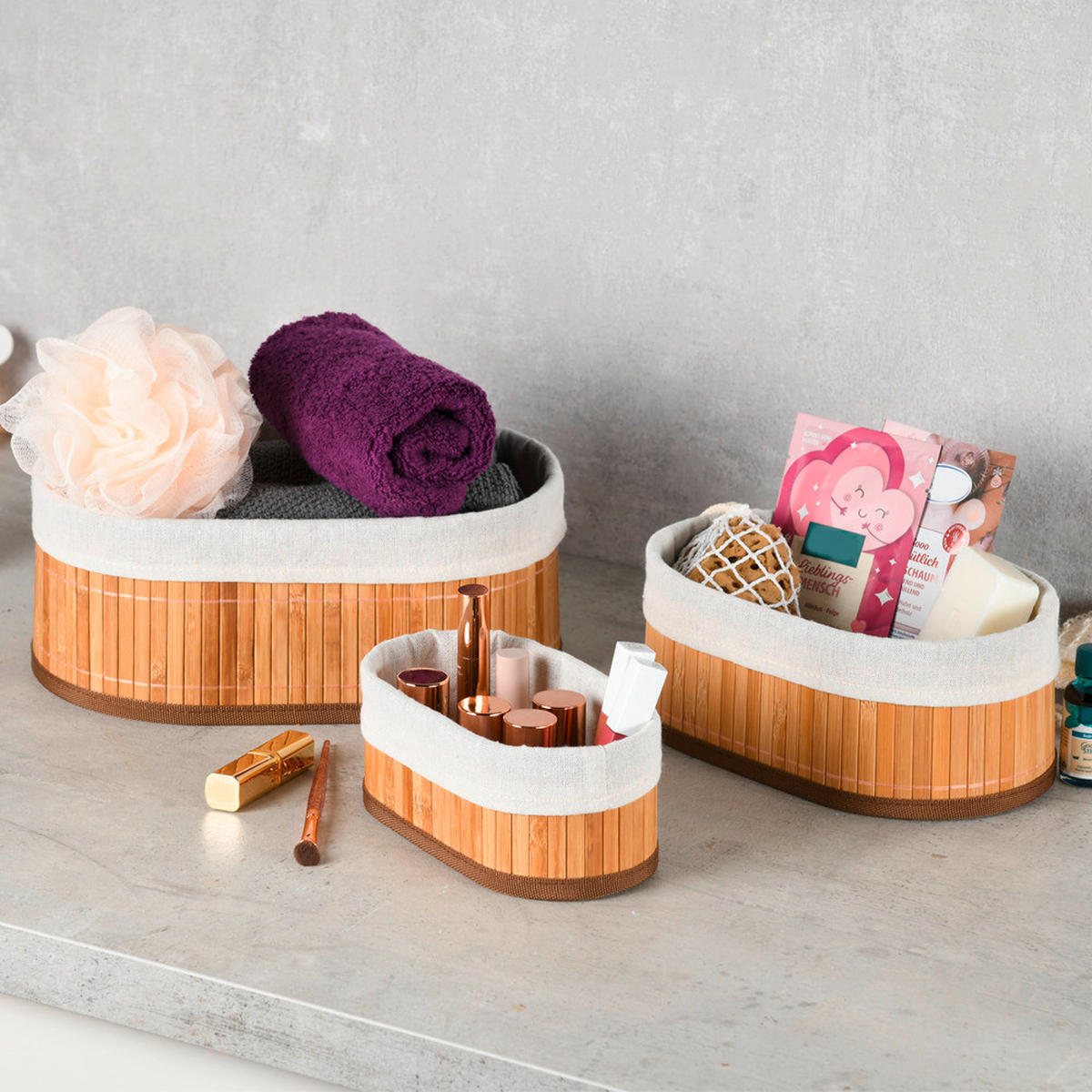 KORBSET  - Naturfarben, Basics, Naturmaterialien/Textil - Kesper