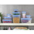 FRISCHHALTEDOSE - Blau/Transparent, Basics, Kunststoff - Emsa
