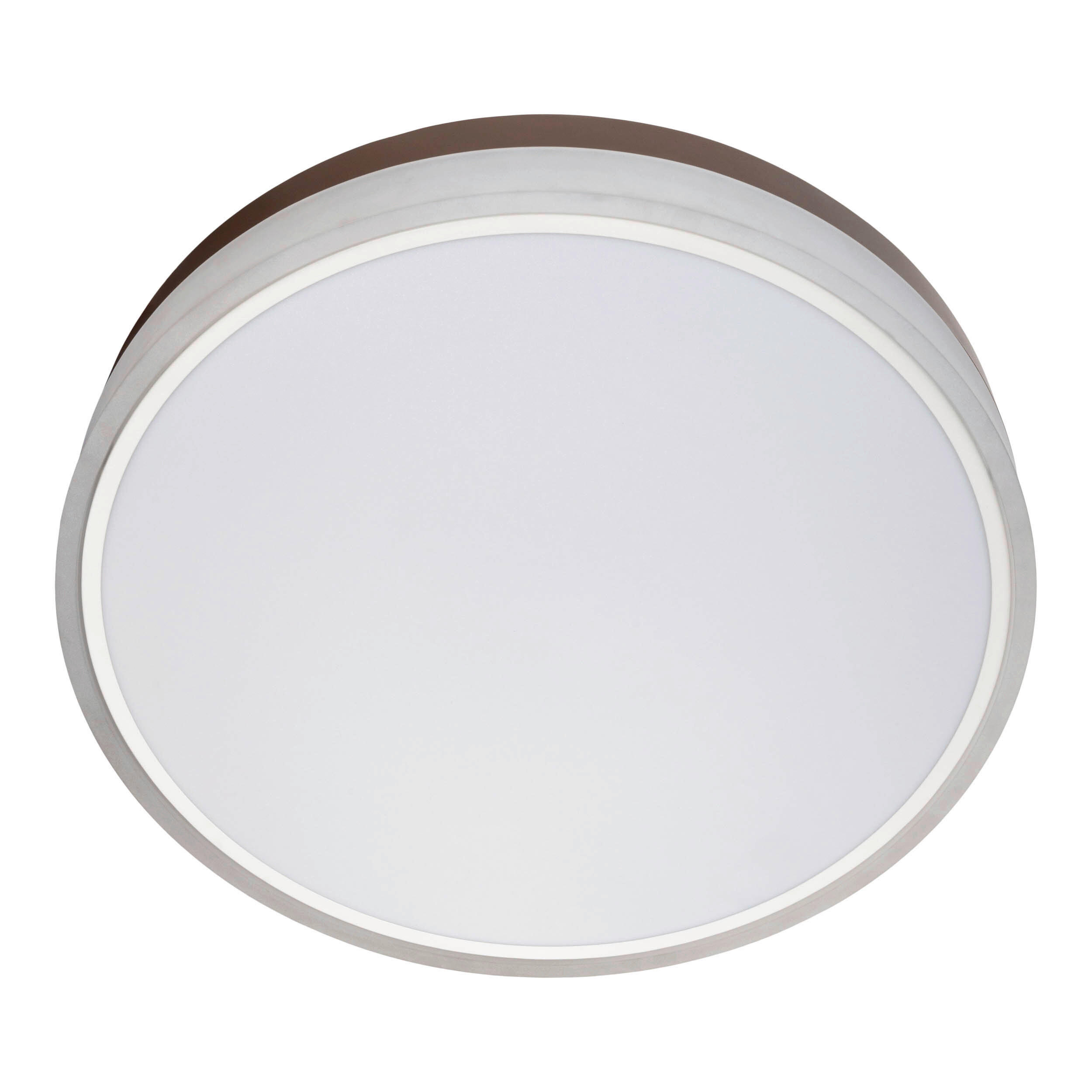 LED-DECKENLEUCHTE Lola 50/50/7.5 cm   - Weiß, KONVENTIONELL, Metall (50/50/7.5cm) - Näve