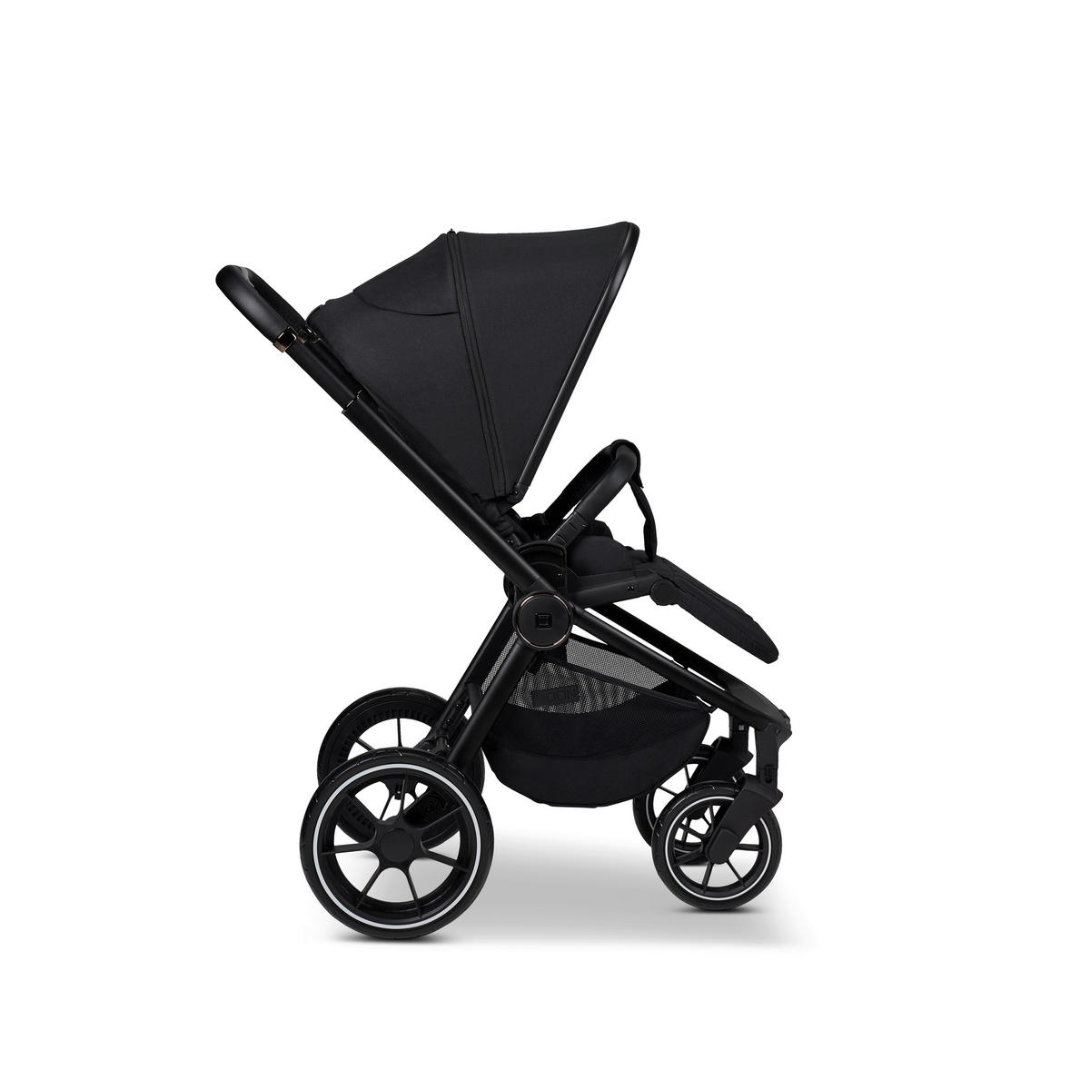 KIŠOBRAN KOLICA  Sport  - crna, Basics, tekstil (95/57/105cm) - Moon