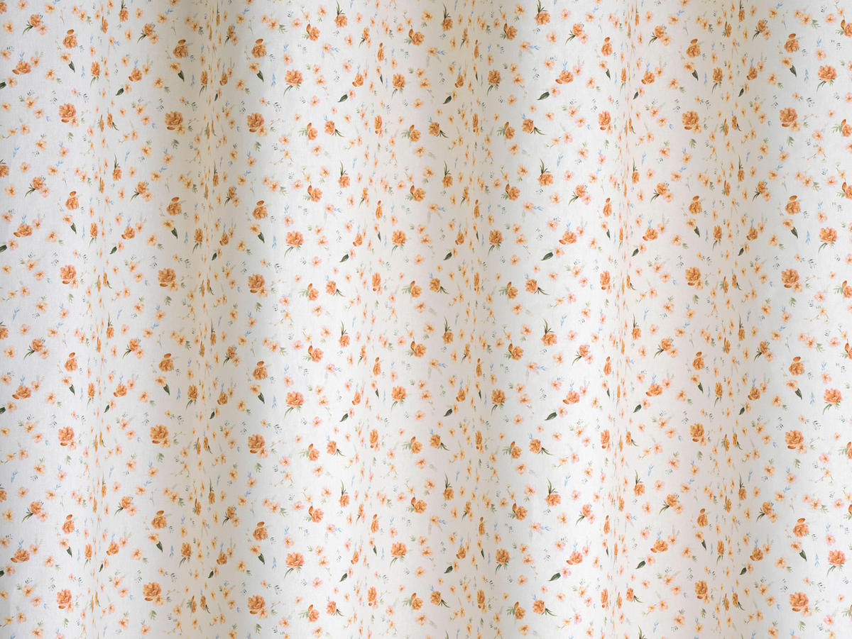 TKANINA DEKORATIVNA    - narančasta/bež, Basics, tekstil (140cm)