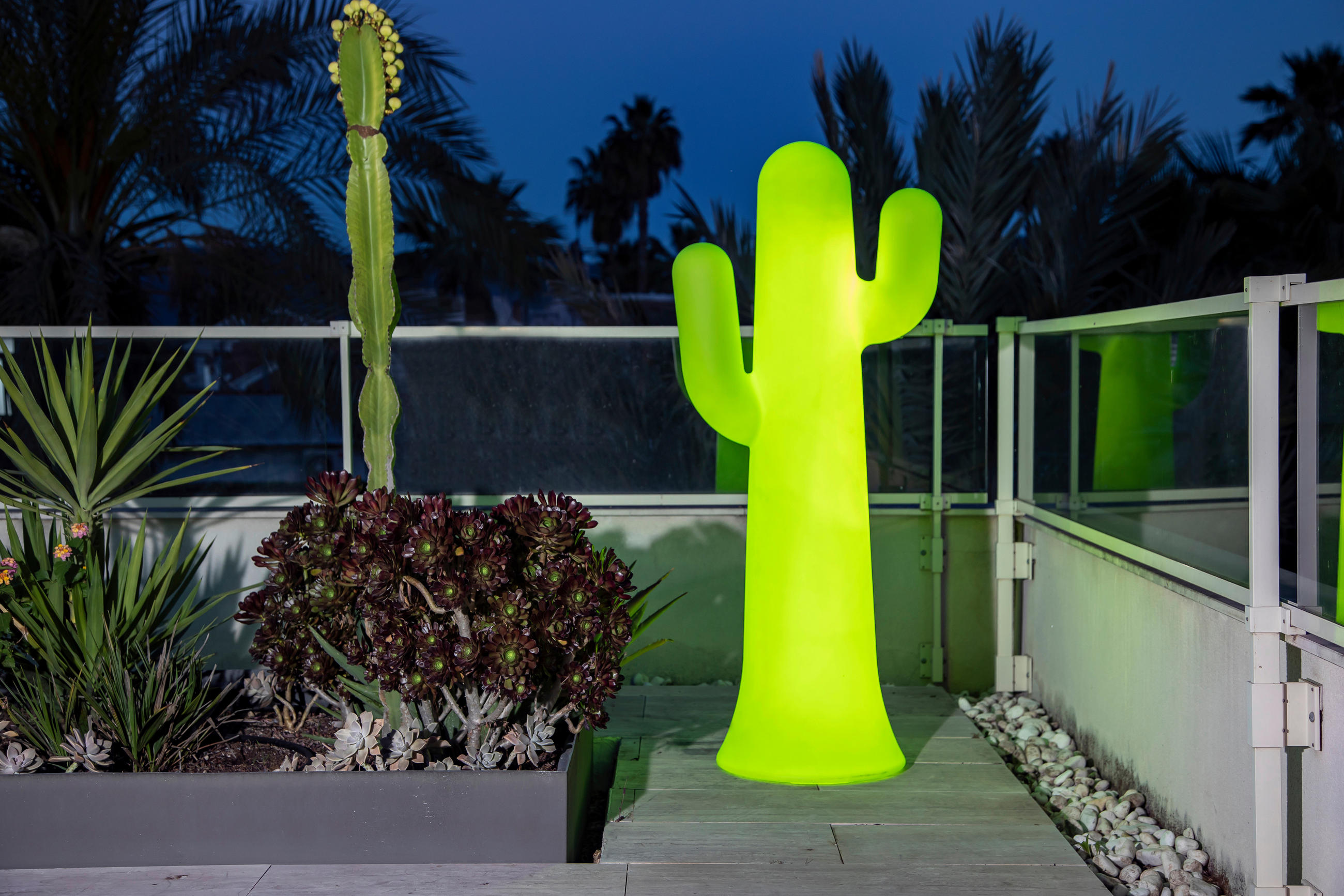 AUßENSTEHLEUCHTE - Transparent, Basics, Kunststoff (61/139/43cm) - New Garden