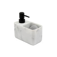 SZAPPANADAGOLÓ műanyag  - világosszürke/fehér, Basics, műanyag (15/8/35cm)