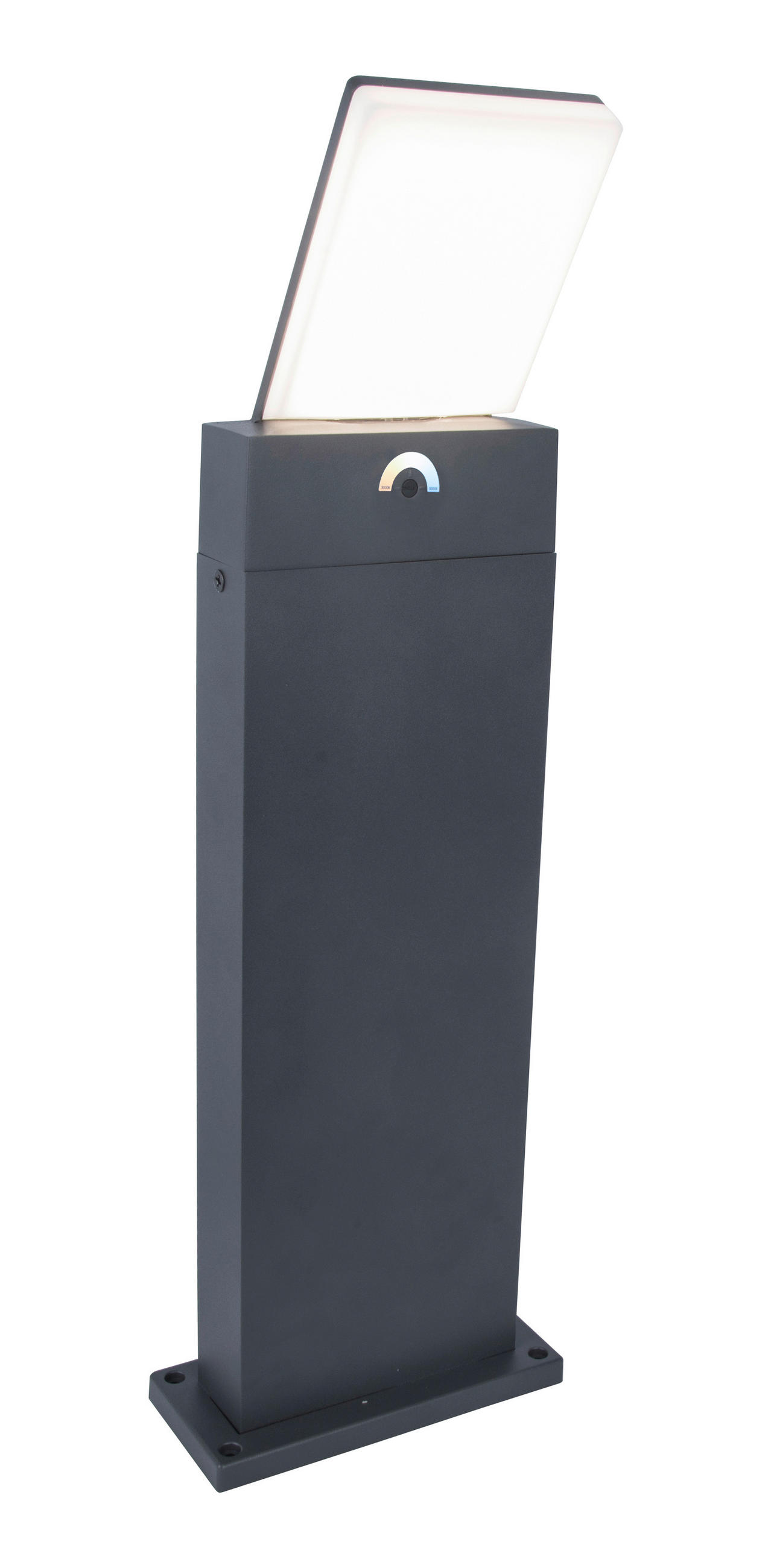 WEGELEUCHTE   - Anthrazit/Weiß, Basics, Kunststoff/Metall (63,5/20/15,6cm)
