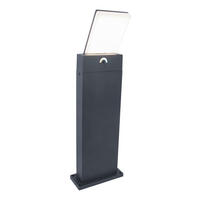 WEGELEUCHTE   - Anthrazit/Weiß, Basics, Kunststoff/Metall (63,5/20/15,6cm)