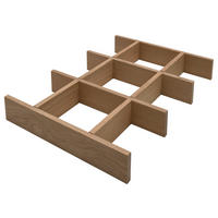 SCHUBKASTENEINSATZ  - Eichefarben, Natur, Holz (50,6/6,6/35,7cm) - Musterring