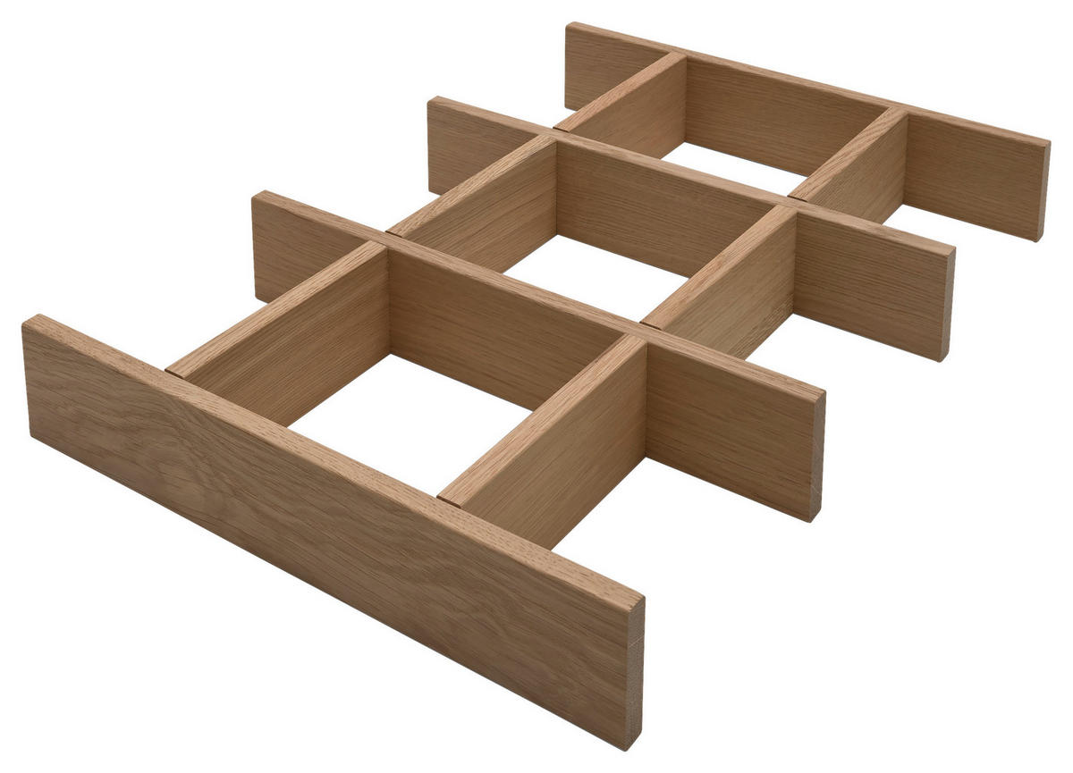 SCHUBKASTENEINSATZ  - Eichefarben, Natur, Holz (50,6/6,6/35,7cm) - Musterring