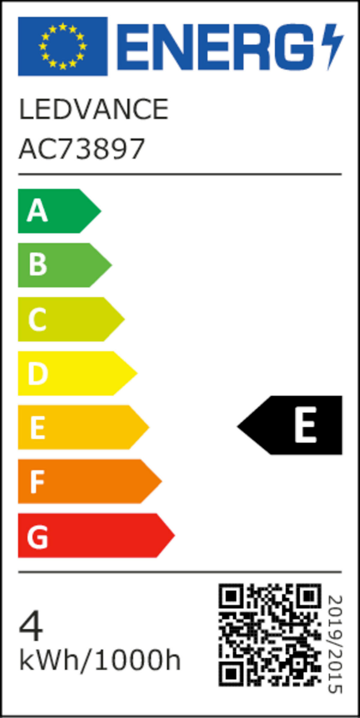 LED-FILAMENT-LEUCHTMITTEL   E14 4 W 470 lm  - Transparent, Basics, Glas (3,5/11,5cm) - Osram