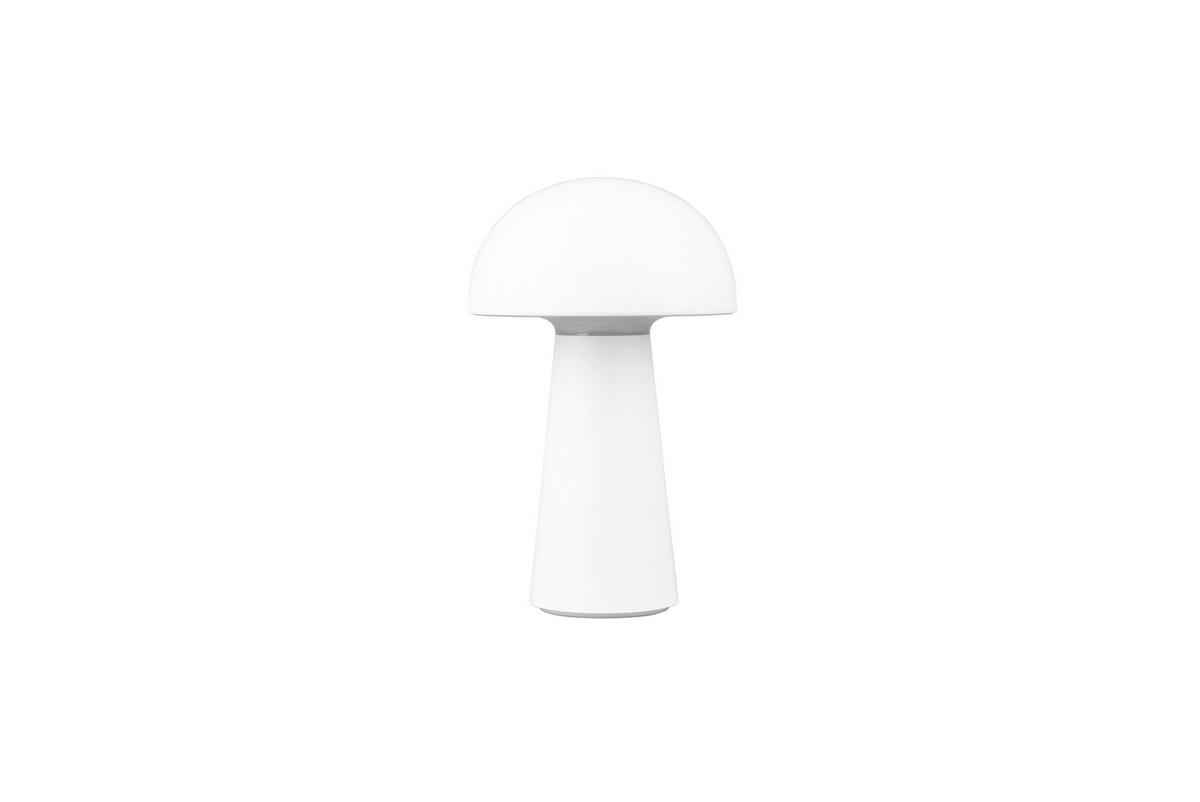 PORTABEL LAMPA Lennon 13,6/21,5 cm   - vit, Design, plast (13,6/21,5cm)