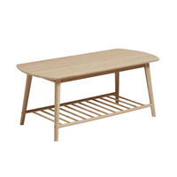 COUCHTISCH Noble Bambus vollmassiv 110/50/45 cm rechteckig Naturfarben  - Naturfarben, ROMANTIK / LANDHAUS, Holz (110/50/45cm) - MID.YOU