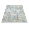 WEBTEPPICH 67/130 cm Avignon Blau, Grau  - Blau/Grau, Design, Textil (67/130cm) - Dieter Knoll