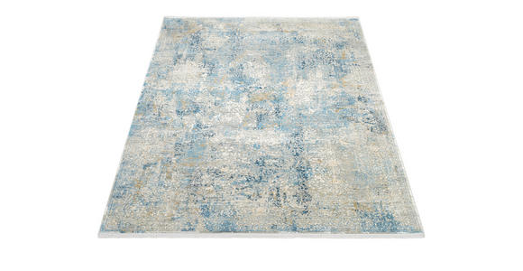 WEBTEPPICH 67/130 cm Avignon Blau, Grau - Blau/Grau, Design, Textil (67/130cm) - Dieter Knoll